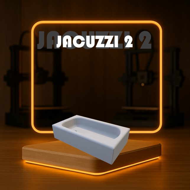 Set de JACUZZI 2 a Escala para Maquetas – 1 Pieza