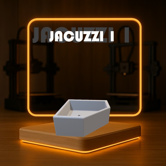 Set de JACUZZI 1 a Escala para Maquetas – 1 Pieza