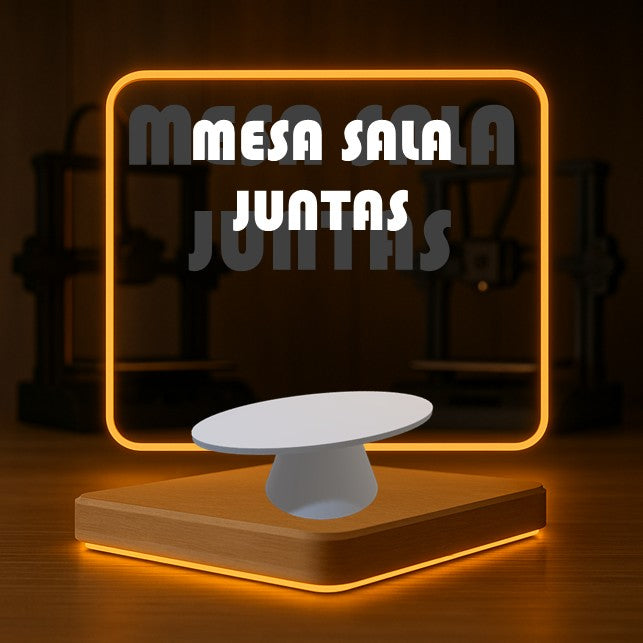 Set de MESA SALA JUNTAS a Escala para Maquetas – 1 Pieza