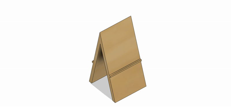 Set de CABALLETE a Escala para Maquetas – 5 Piezas
