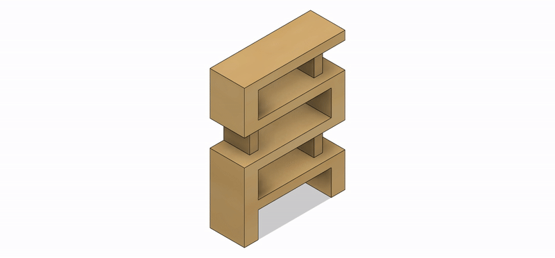 Set de ESTANTE LIBRERO 1 a Escala para Maquetas – 3 Piezas