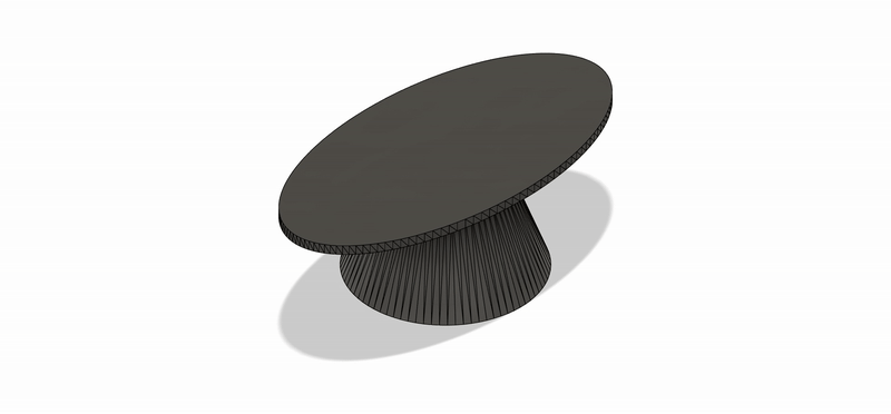 Set de MESA SALA JUNTAS a Escala para Maquetas – 1 Pieza