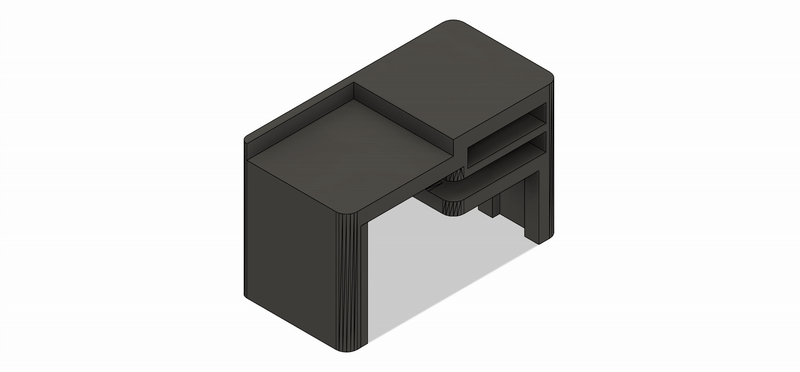 Set de MESA TRABAJO a Escala para Maquetas – 3 Piezas