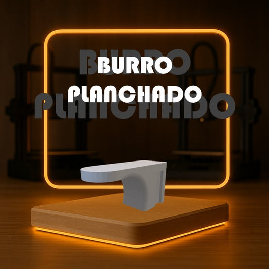 Set de BURRO PLANCHADO a Escala para Maquetas – 5 Piezas
