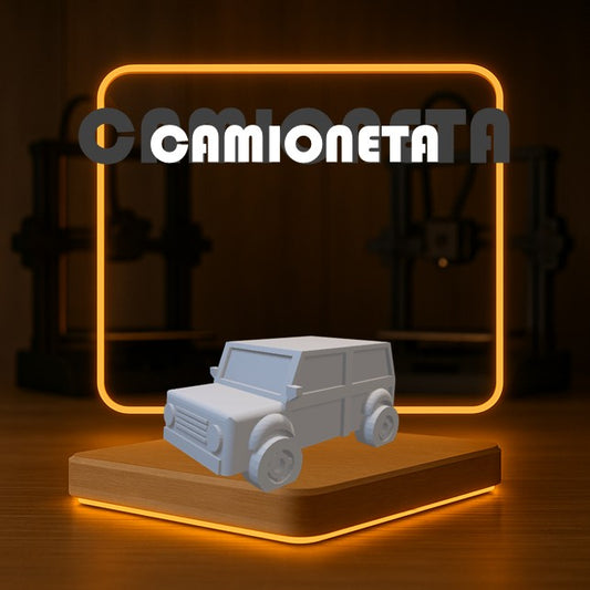 Set de CAMIONETA a Escala para Maquetas – 1 Pieza