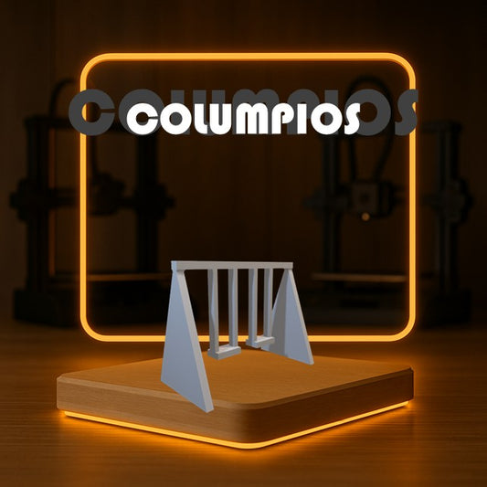 Set de COLUMPIOS a Escala para Maquetas – 3 Piezas