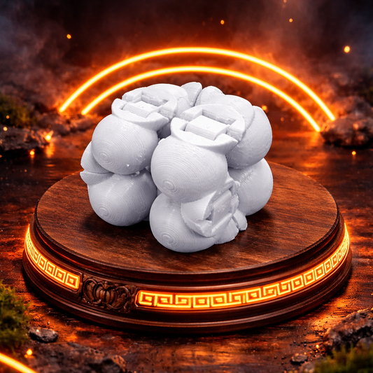 Cubo Infinito Esférico 3D – Fidget Articulado Anti Estrés