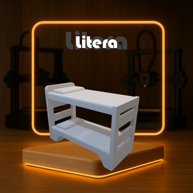 Set de LITERAS a Escala para Maquetas – 2 Piezas