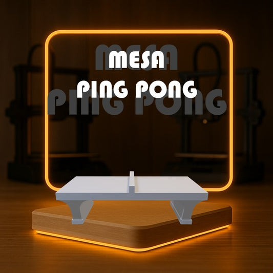 Set de MESA PING PONG a Escala para Maquetas – 1 Pieza