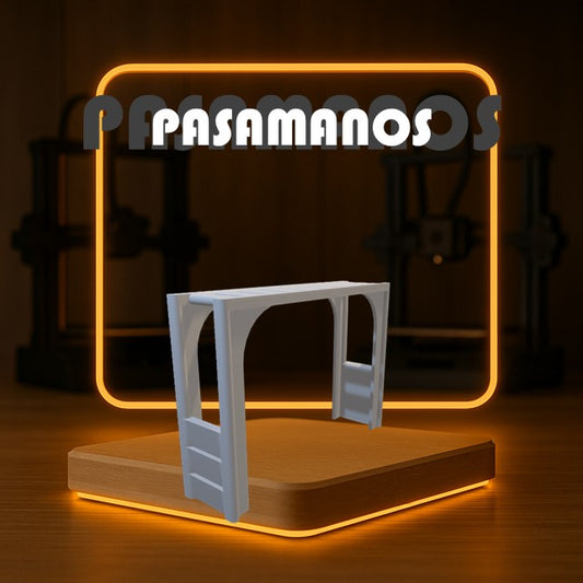 Set de PASAMANOS a Escala para Maquetas – 2 Piezas