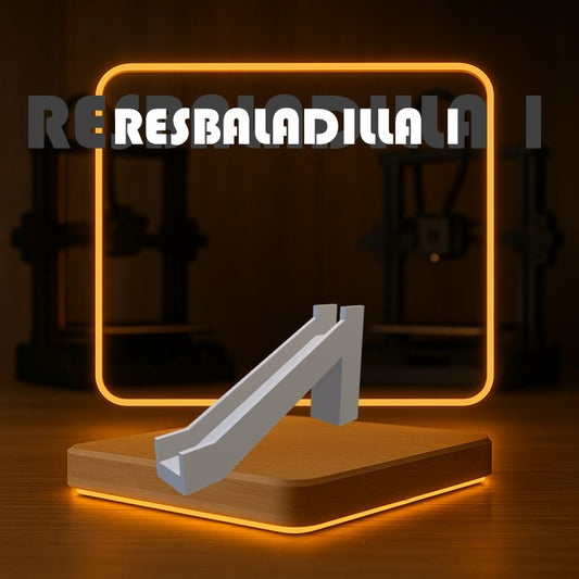 Set de RESBALADILLA 1 a Escala para Maquetas – 2 Piezas