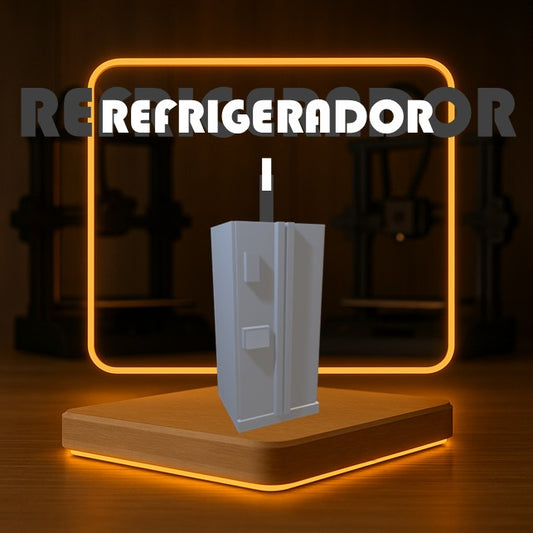Set de REFRIGERADOR 1 a Escala para Maquetas – 2 Piezas