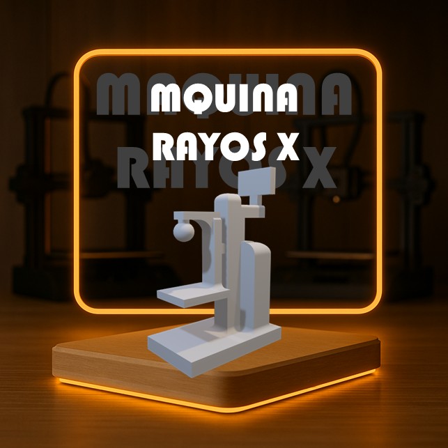 Set de MÁQUINA RAYOS X a Escala para Maquetas – 1 Pieza