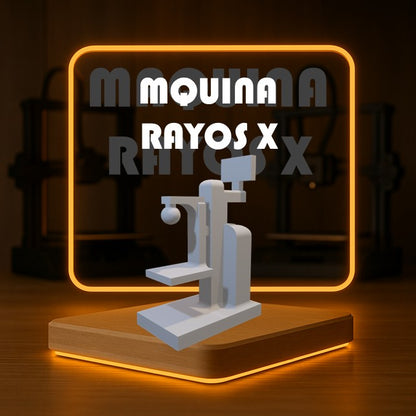 Set de MÁQUINA RAYOS X a Escala para Maquetas – 1 Pieza