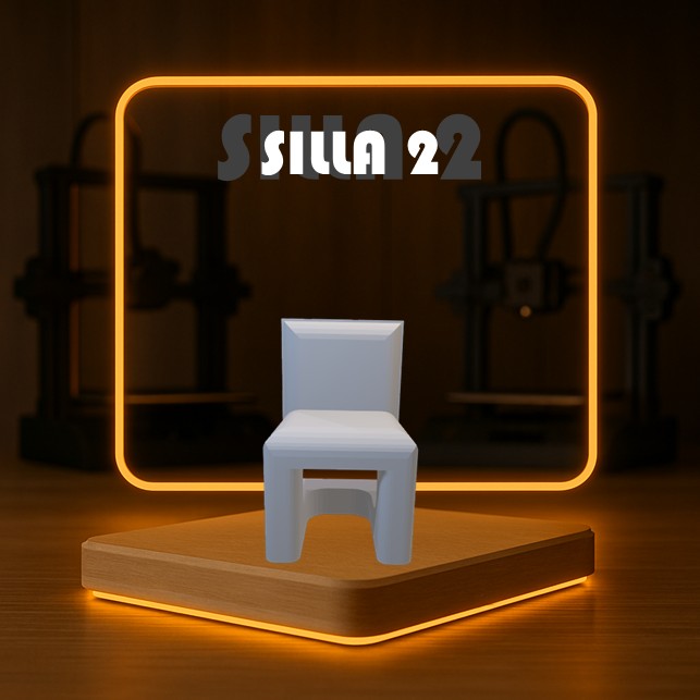 Set de SILLA 2 a Escala para Maquetas – 10 Piezas